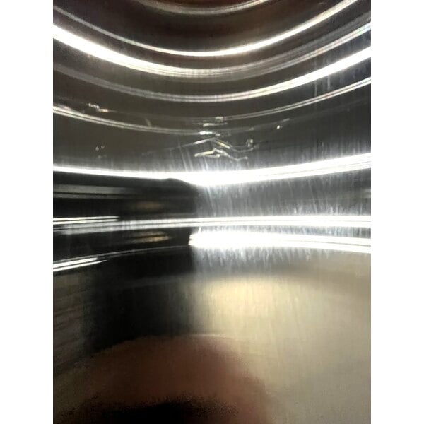 Scratch and Dent Avantco DLC64-HC-S 64" Stainless Steel Curved Glass Refrigerated Deli Case