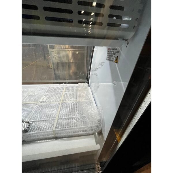 Scratch and Dent Avantco DLC64-HC-S 64" Stainless Steel Curved Glass Refrigerated Deli Case