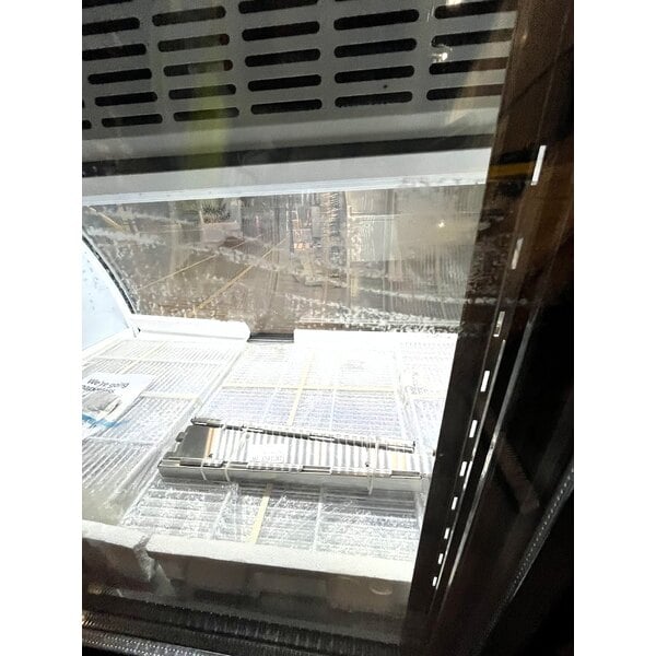 Scratch and Dent Avantco DLC64-HC-S 64" Stainless Steel Curved Glass Refrigerated Deli Case