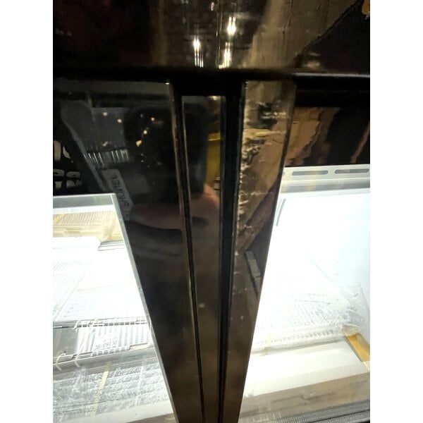 Scratch and Dent Avantco DLC64-HC-S 64" Stainless Steel Curved Glass Refrigerated Deli Case