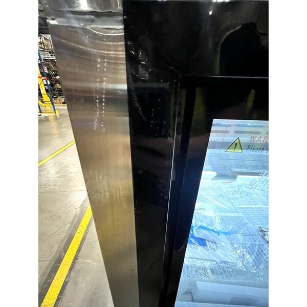 Scratch and Dent Avantco DLC64-HC-S 64" Stainless Steel Curved Glass Refrigerated Deli Case