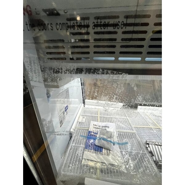 Scratch and Dent Avantco DLC64-HC-S 64" Stainless Steel Curved Glass Refrigerated Deli Case