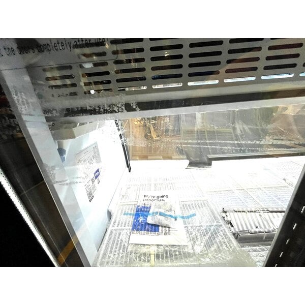 Scratch and Dent Avantco DLC64-HC-S 64" Stainless Steel Curved Glass Refrigerated Deli Case