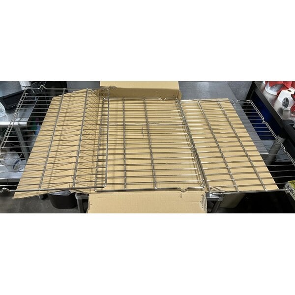 Scratch and Dent Cooking Performance Group FGC-100-N Single Deck Standard Depth Full Size Natural Gas Convection Oven with Legs - 54,000 BTU