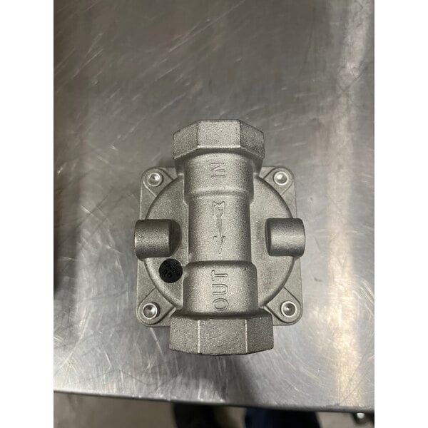 Scratch and Dent Cooking Performance Group FGC-100-N Single Deck Standard Depth Full Size Natural Gas Convection Oven with Legs - 54,000 BTU