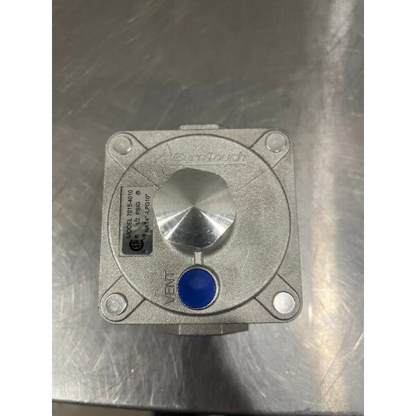 Scratch and Dent Cooking Performance Group FGC-100-N Single Deck Standard Depth Full Size Natural Gas Convection Oven with Legs - 54,000 BTU