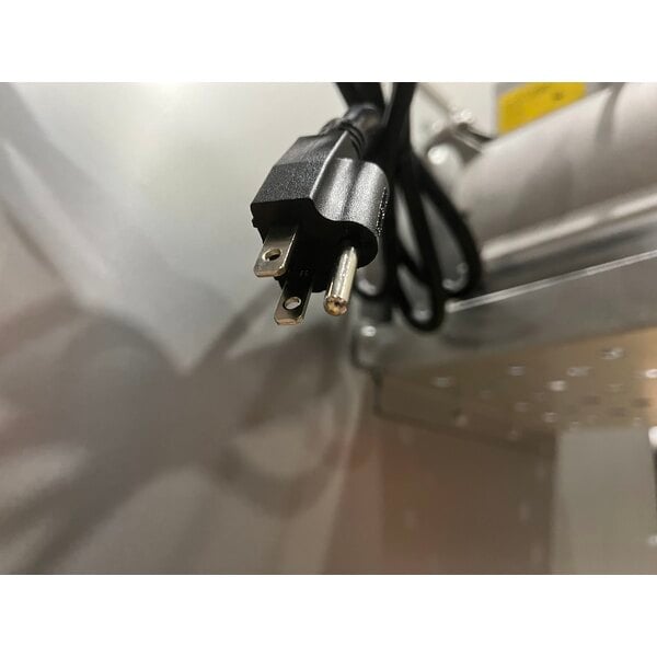 Scratch and Dent Cooking Performance Group FGC-100-N Single Deck Standard Depth Full Size Natural Gas Convection Oven with Legs - 54,000 BTU