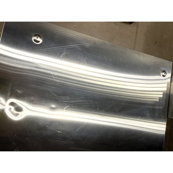 Scratch and Dent Cooking Performance Group FGC-100-N Single Deck Standard Depth Full Size Natural Gas Convection Oven with Legs - 54,000 BTU