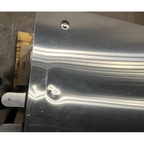 Scratch and Dent Cooking Performance Group FGC-100-N Single Deck Standard Depth Full Size Natural Gas Convection Oven with Legs - 54,000 BTU