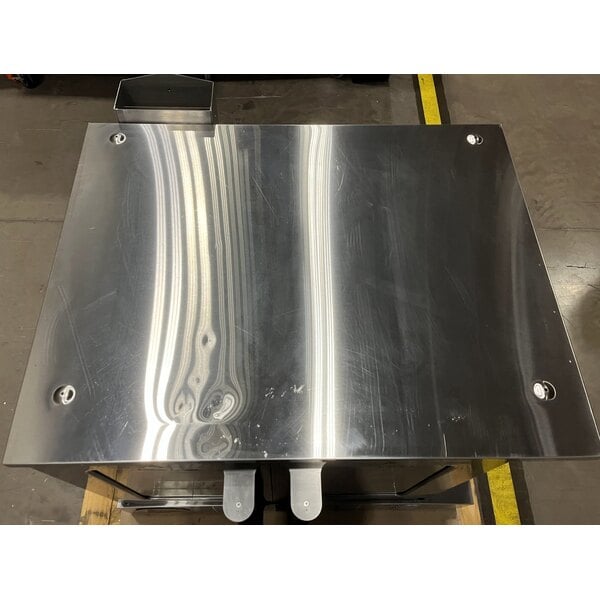 Scratch and Dent Cooking Performance Group FGC-100-N Single Deck Standard Depth Full Size Natural Gas Convection Oven with Legs - 54,000 BTU