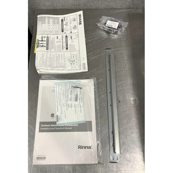 Scratch and Dent Rinnai SENSEI RX199iN Natural Gas / Liquid Propane Wall-Mounted Indoor / Outdoor Tankless Water Heater - 120V, 199,000 BTU, 11.0 GPM