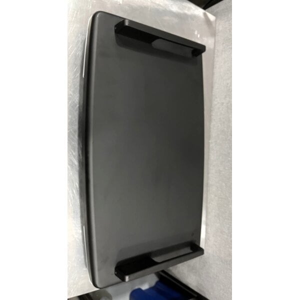 Scratch and Dent Koala Kare KB310-SSWM-MBLK Horizontal Surface-Mounted Matte Black Stainless Steel Baby Changing Station