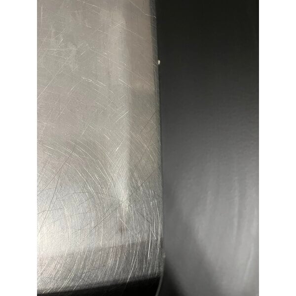 Scratch and Dent Koala Kare KB310-SSWM-MBLK Horizontal Surface-Mounted Matte Black Stainless Steel Baby Changing Station