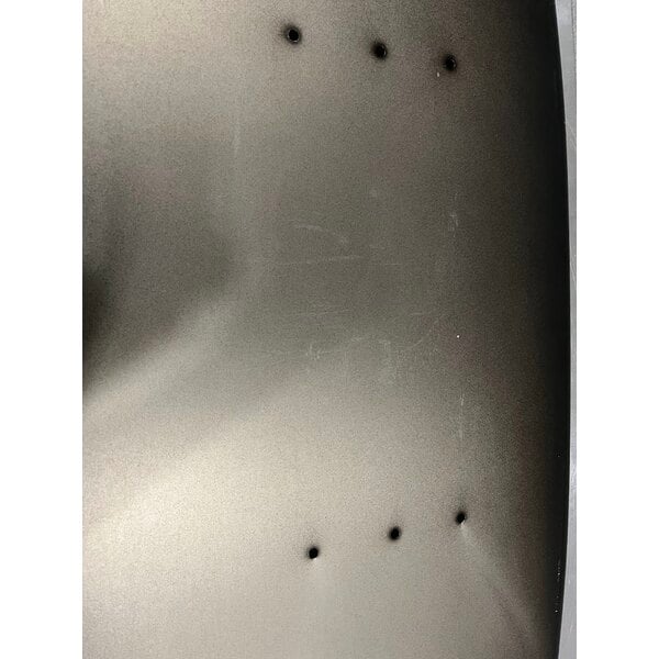 Scratch and Dent Koala Kare KB310-SSWM-MBLK Horizontal Surface-Mounted Matte Black Stainless Steel Baby Changing Station