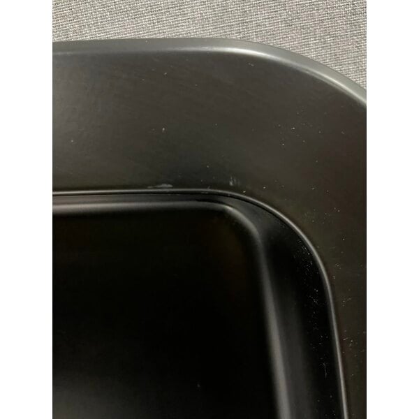 Scratch and Dent Koala Kare KB310-SSWM-MBLK Horizontal Surface-Mounted Matte Black Stainless Steel Baby Changing Station