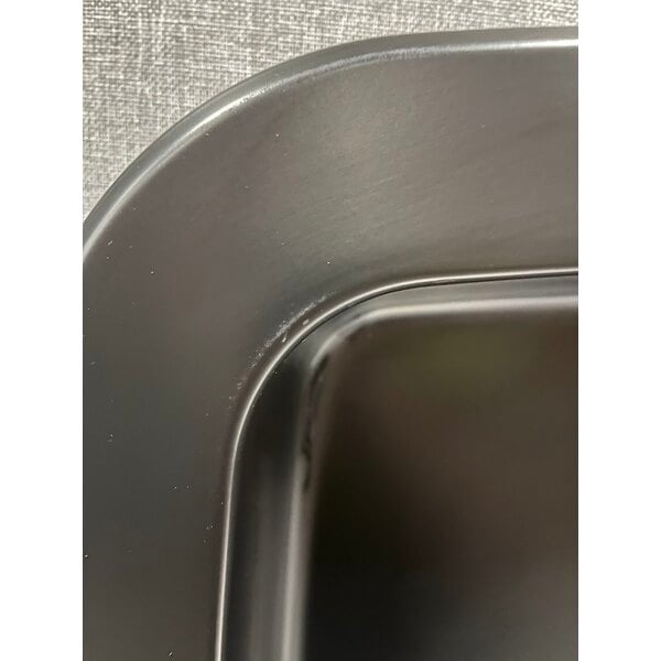 Scratch and Dent Koala Kare KB310-SSWM-MBLK Horizontal Surface-Mounted Matte Black Stainless Steel Baby Changing Station