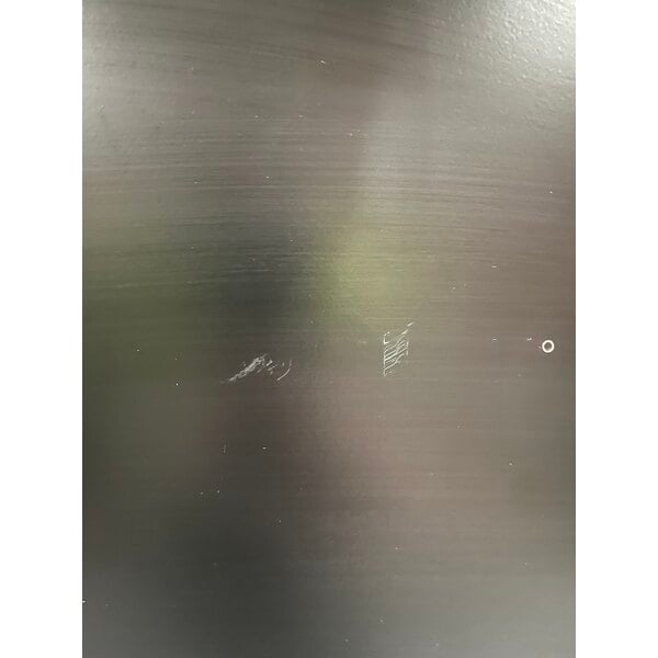 Scratch and Dent Koala Kare KB310-SSWM-MBLK Horizontal Surface-Mounted Matte Black Stainless Steel Baby Changing Station