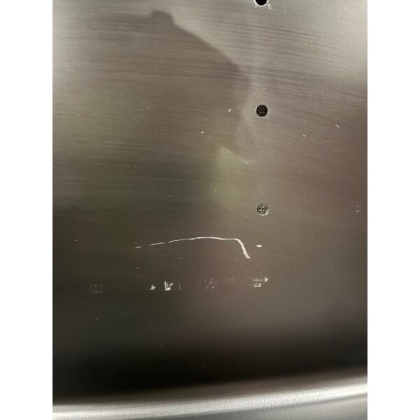 Scratch and Dent Koala Kare KB310-SSWM-MBLK Horizontal Surface-Mounted Matte Black Stainless Steel Baby Changing Station