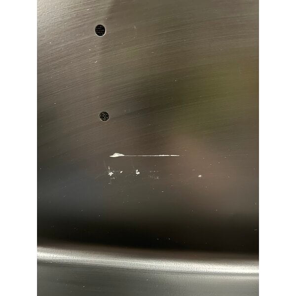 Scratch and Dent Koala Kare KB310-SSWM-MBLK Horizontal Surface-Mounted Matte Black Stainless Steel Baby Changing Station