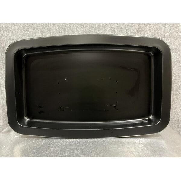 Scratch and Dent Koala Kare KB310-SSWM-MBLK Horizontal Surface-Mounted Matte Black Stainless Steel Baby Changing Station