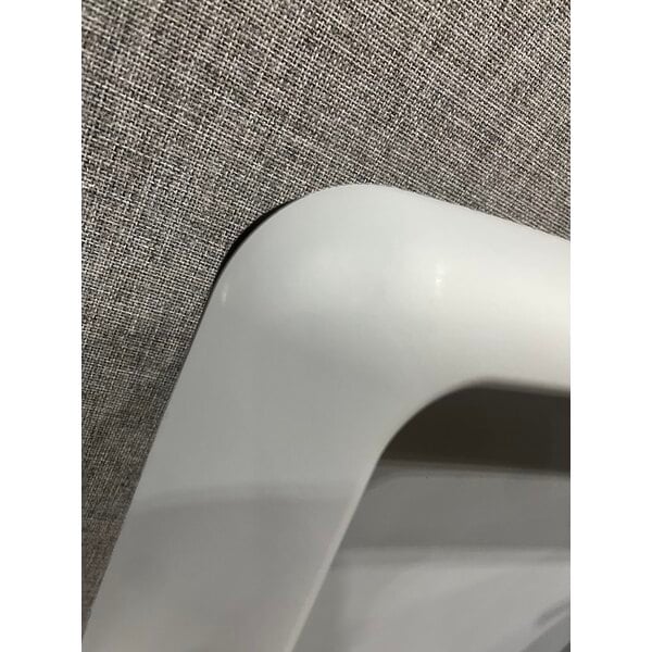 Scratch and Dent Koala Kare KB310-SSWM-MBLK Horizontal Surface-Mounted Matte Black Stainless Steel Baby Changing Station