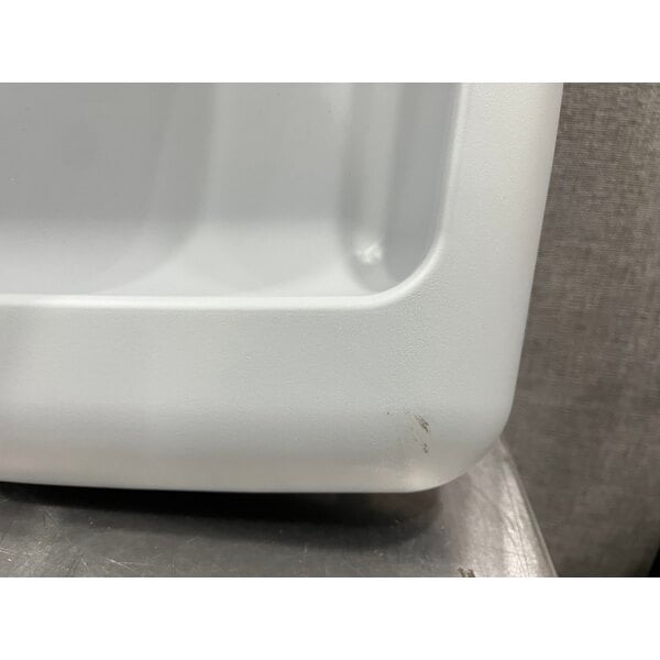 Scratch and Dent Koala Kare KB310-SSWM-MBLK Horizontal Surface-Mounted Matte Black Stainless Steel Baby Changing Station