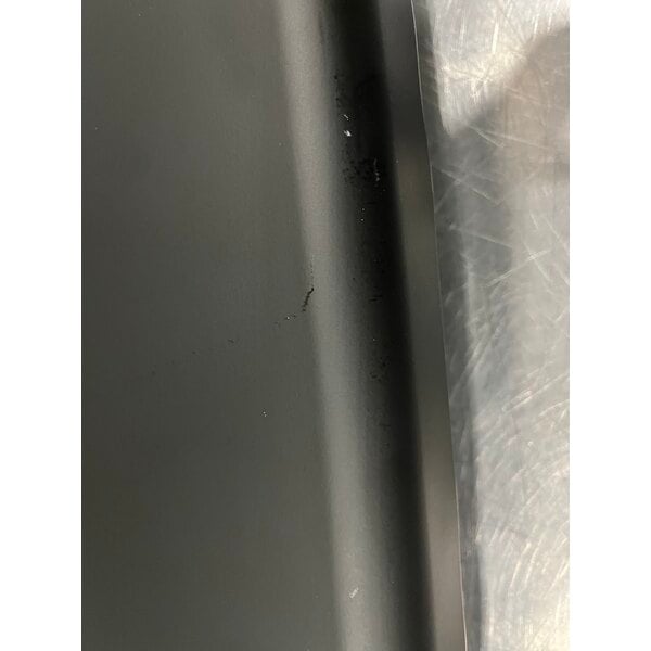 Scratch and Dent Koala Kare KB310-SSWM-MBLK Horizontal Surface-Mounted Matte Black Stainless Steel Baby Changing Station