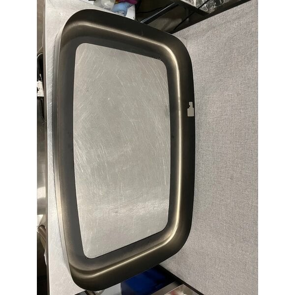 Scratch and Dent Koala Kare KB310-SSWM-MBLK Horizontal Surface-Mounted Matte Black Stainless Steel Baby Changing Station