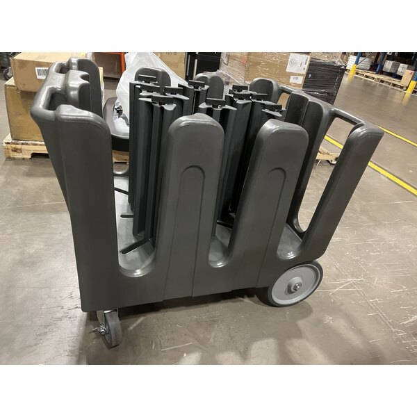 Scratch and Dent Vollrath ADC-10 Traex® Adjustable Dish Caddy for 5 1/2" to 7 1/8" Round Plates