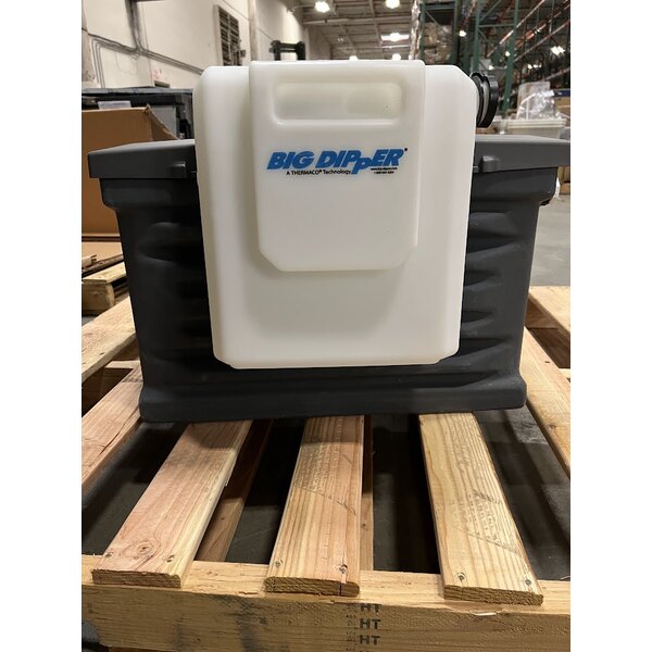 Scratch and Dent Thermaco Big Dipper W-250-IS-T 56 lb. Automatic Grease Trap with Precision Timer