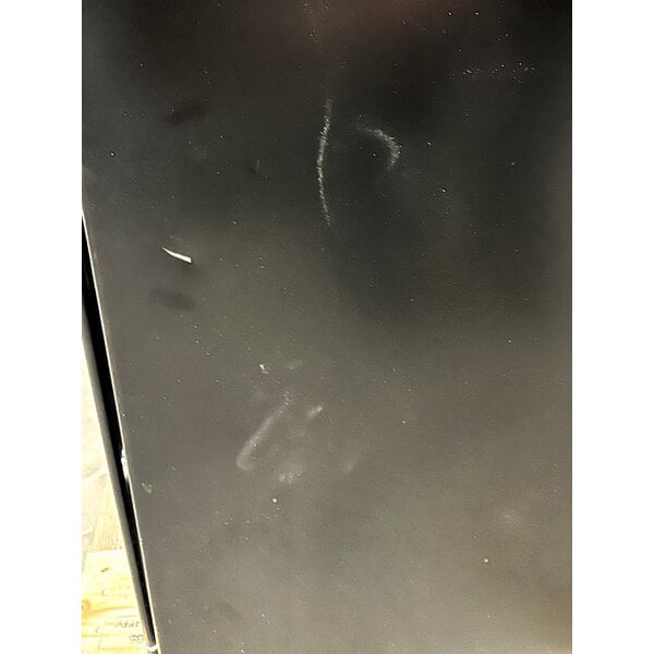 Scratch and Dent True GDM-35F-HC~TSL01 39 1/2" Black Glass Door Merchandiser Freezer with LED Lighting