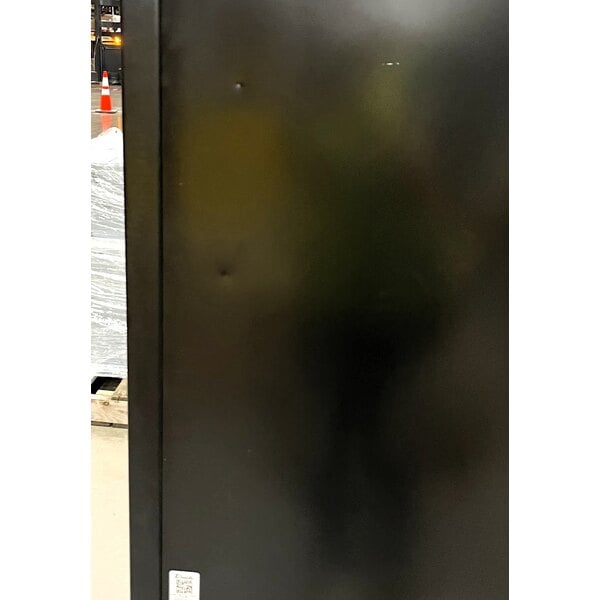 Scratch and Dent True GDM-35F-HC~TSL01 39 1/2" Black Glass Door Merchandiser Freezer with LED Lighting