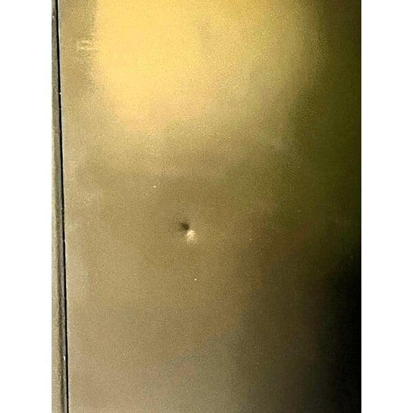 Scratch and Dent True GDM-35F-HC~TSL01 39 1/2" Black Glass Door Merchandiser Freezer with LED Lighting