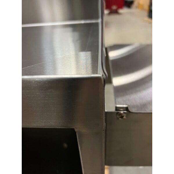 Scratch and Dent Regency 36" Stainless Steel Bussing / Waitress Station with Pan Holder