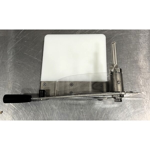 Scratch and Dent Tellier 703SF1P Countertop Manual Bread Slicer - 3/16" to 3 5/16" Adjustable Slice Thickness