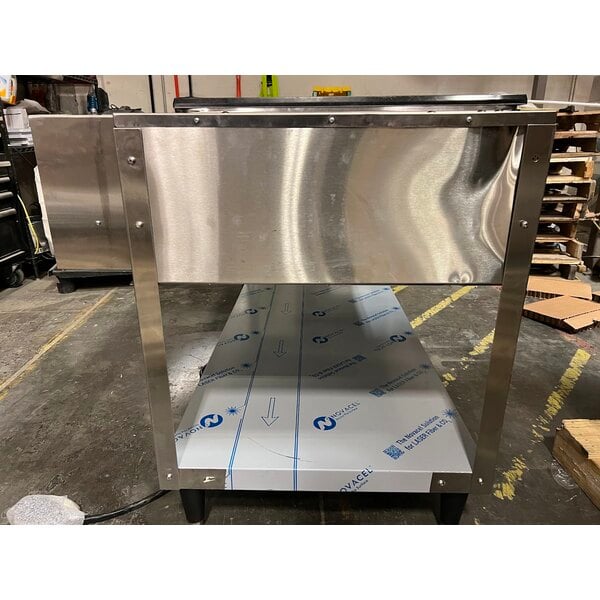 Scratch and Dent Vollrath 38104 ServeWell® Electric Four Pan Sealed Well Hot Food Table - 120V