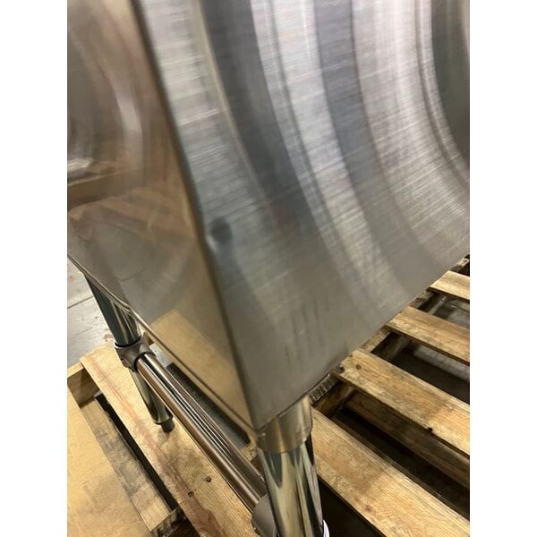 Scratch and Dent Steelton 18" x 36" Underbar Ice Bin with Bottle Holders - 119 lb.