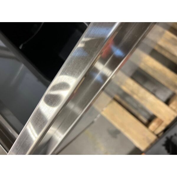 Scratch and Dent Steelton 18" x 36" Underbar Ice Bin with Bottle Holders - 119 lb.