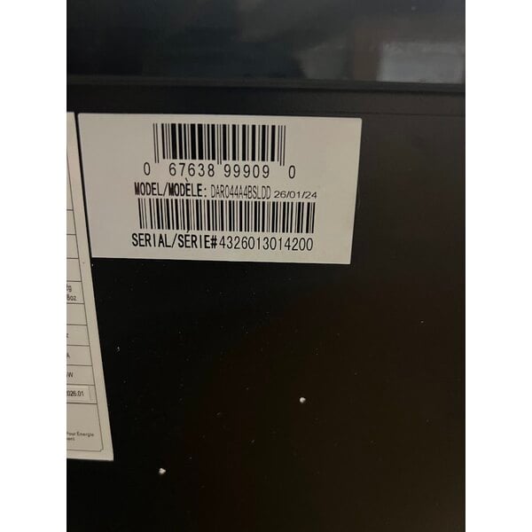 Scratch and Dent Danby DAR044A4BSLDD Designer 4.4 Cu. Ft. Stainless Steel Solid Door Reach-In Refrigerator