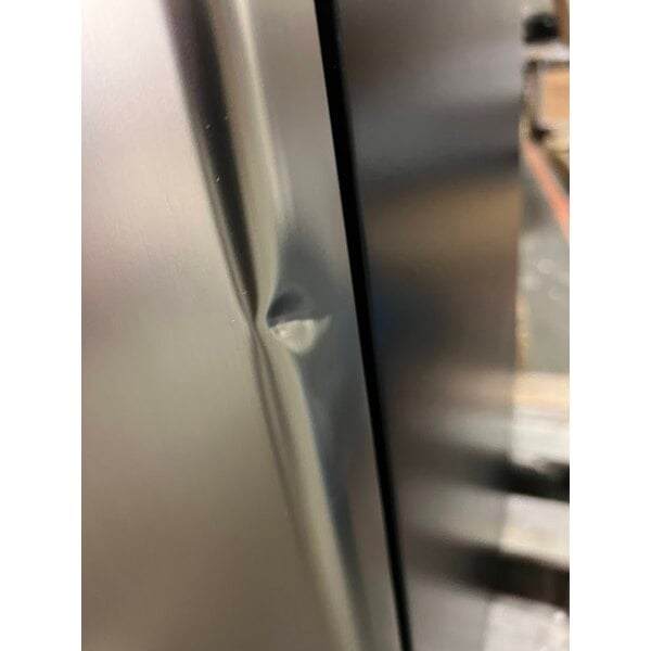 Scratch and Dent Danby DAR044A4BSLDD Designer 4.4 Cu. Ft. Stainless Steel Solid Door Reach-In Refrigerator