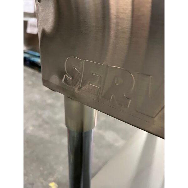 Scratch and Dent ServIt Three Pan Open Well Electric Steam Table with Adjustable Undershelf - 120V, 1500W