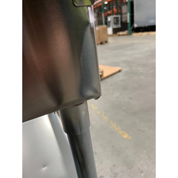 Scratch and Dent ServIt Three Pan Open Well Electric Steam Table with Adjustable Undershelf - 120V, 1500W