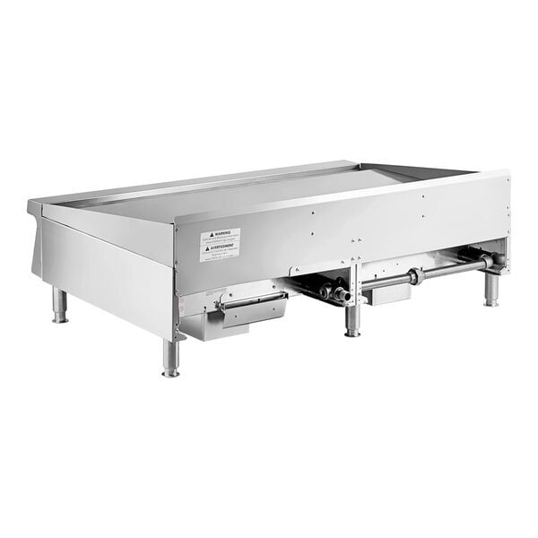 Scratch and Dent Garland GTGG48-G48M 48" Natural Gas Countertop Griddle with Manual Controls - 108,000 BTU