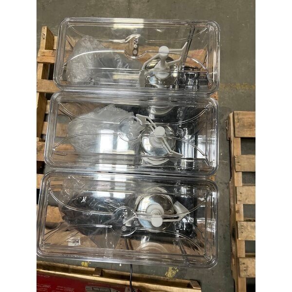 Scratch and Dent Carnival King RBD3G3 Triple 3 Gallon Bowl Refrigerated Beverage Dispenser - 120V