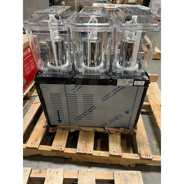 Scratch and Dent Carnival King RBD3G3 Triple 3 Gallon Bowl Refrigerated Beverage Dispenser - 120V