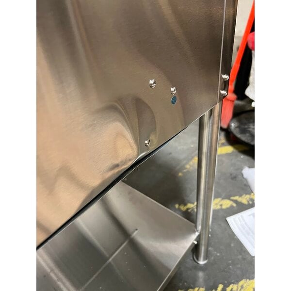 Scratch and Dent Avantco STE-3S Three Pan Open Well Electric Steam Table with Undershelf - 120V, 1500W