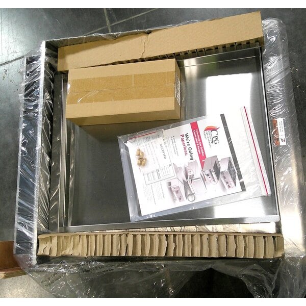 Scratch and Dent Cooking Performance Group GT-CPG-24-NL 24" Gas Countertop Griddle with Flame Failure Protection and Thermostatic Controls - 60,000 BTU