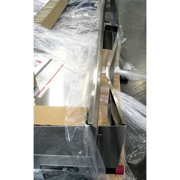 Scratch and Dent Cooking Performance Group GT-CPG-48-NL 48" Gas Countertop Griddle with Flame Failure Protection and Thermostatic Controls - 120,000 BTU