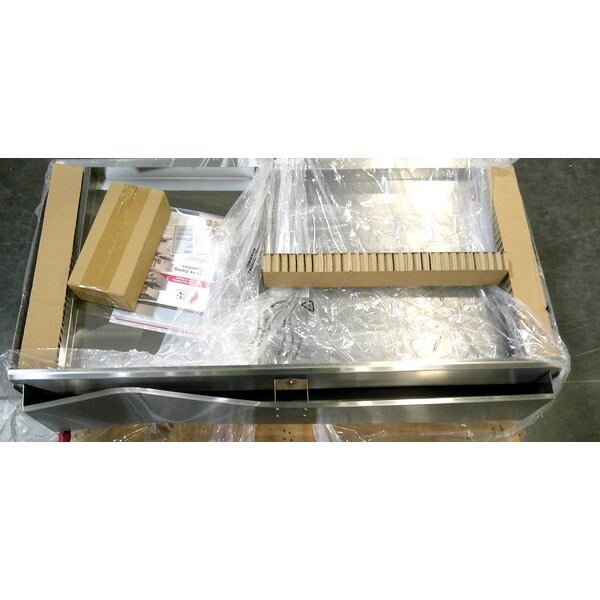 Scratch and Dent Cooking Performance Group GT-CPG-48-NL 48" Gas Countertop Griddle with Flame Failure Protection and Thermostatic Controls - 120,000 BTU