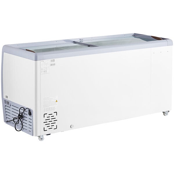 Scratch and Dent Avantco ADC-12-N 71" Customizable Ice Cream Dipping Cabinet